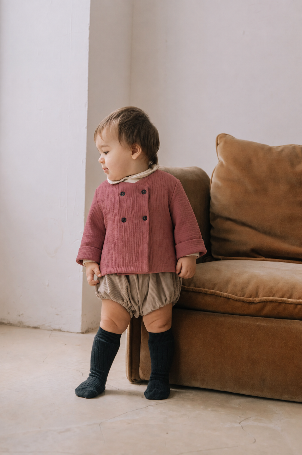 Baby Waffle Jacket