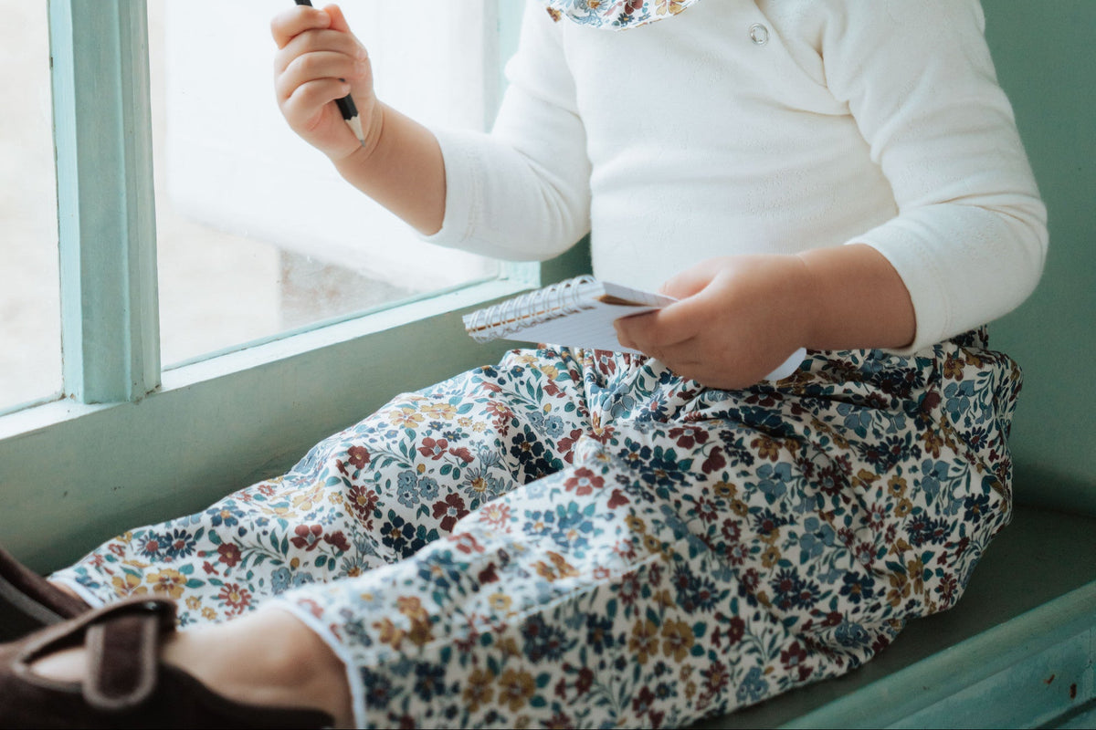 Mistigri lined baby trousers