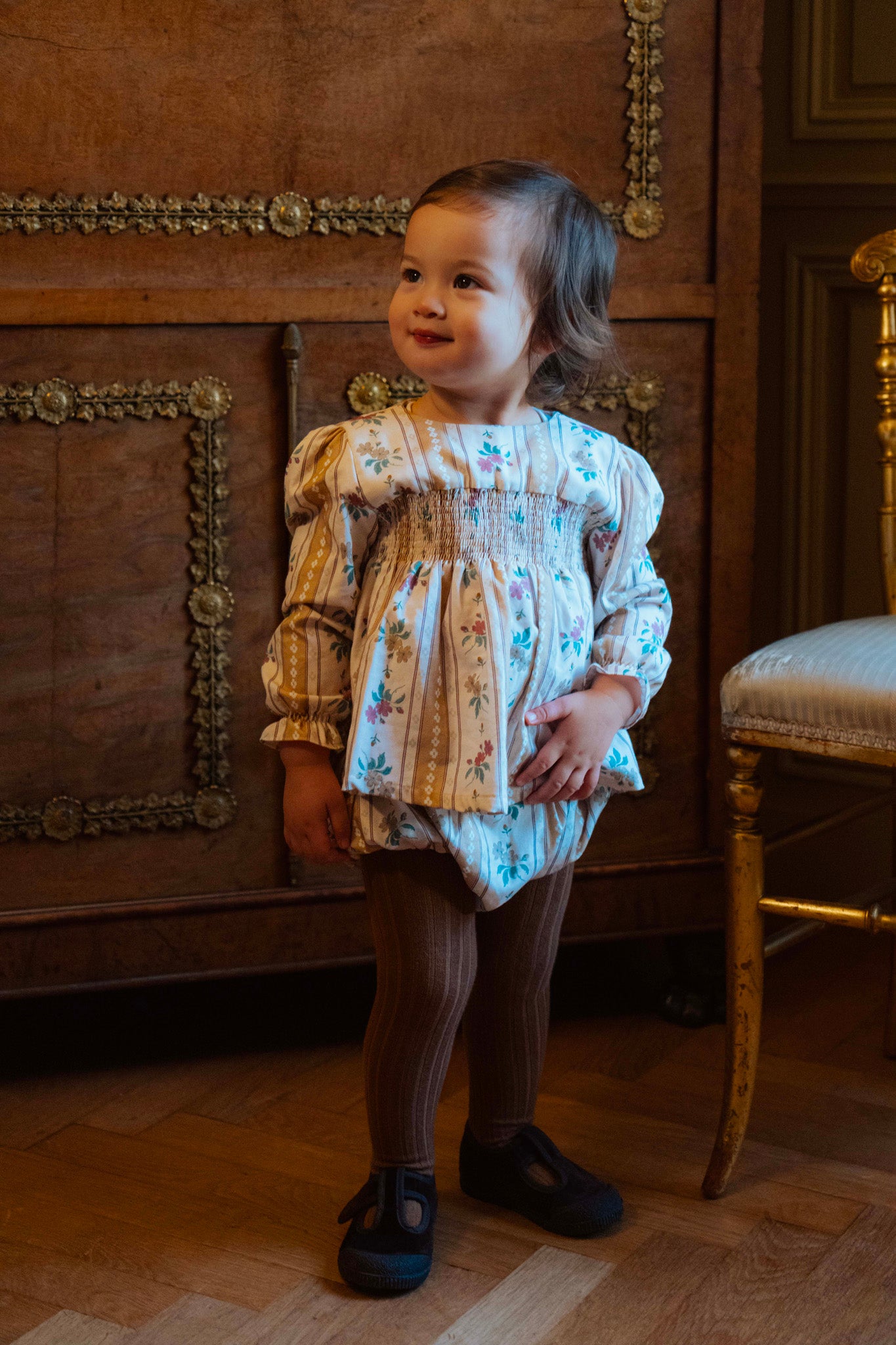 Robe bébé Primavera et son bloomer