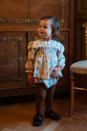Robe bébé Primavera et son bloomer