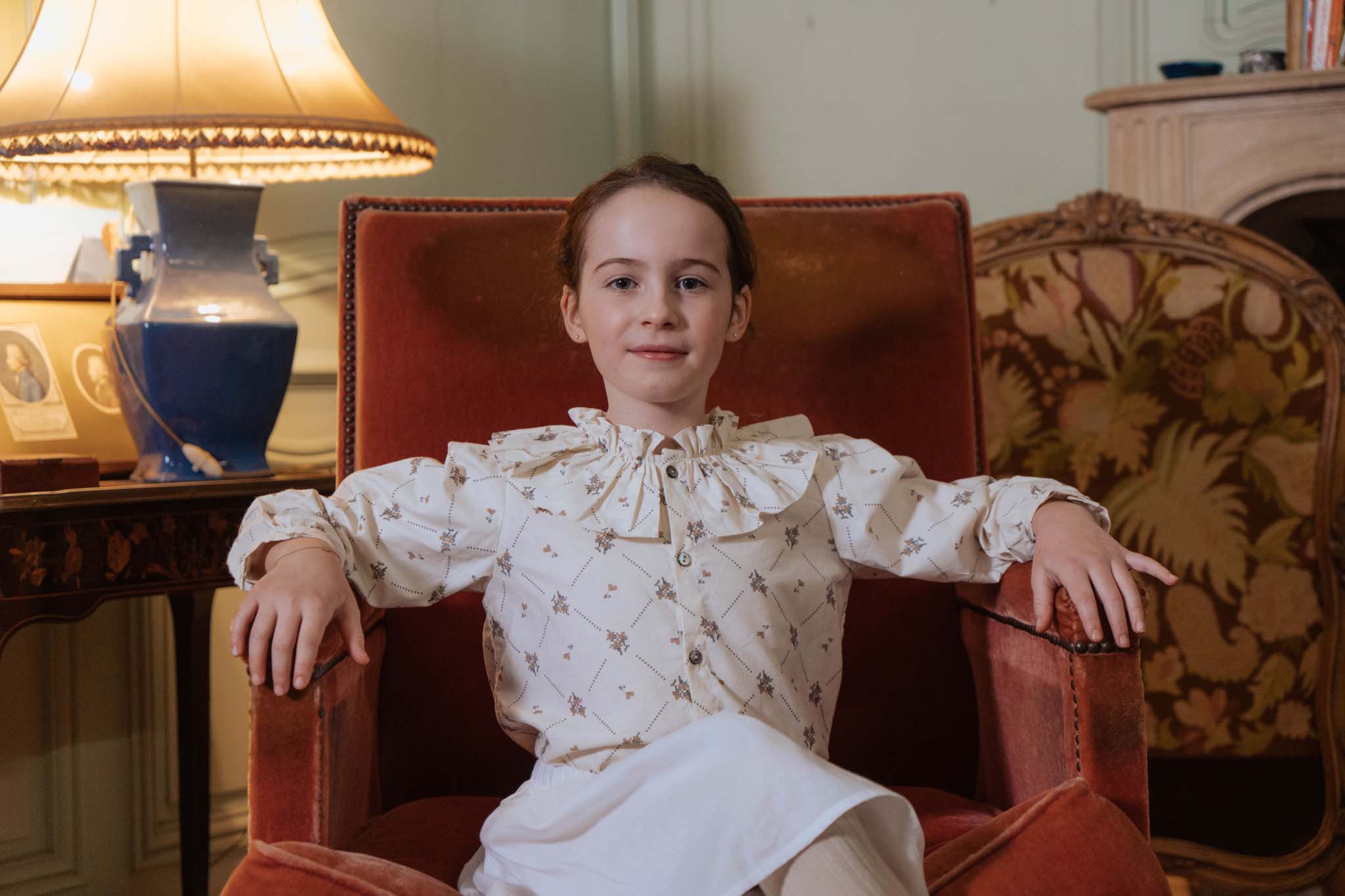 Blouse fille Pirouette