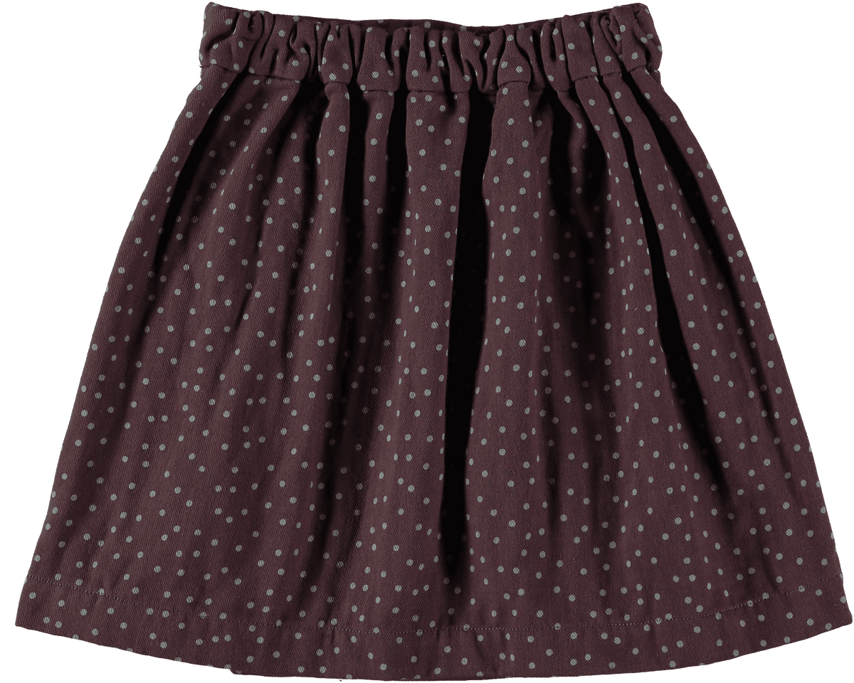 Jupe plissée fille Kilt à pois