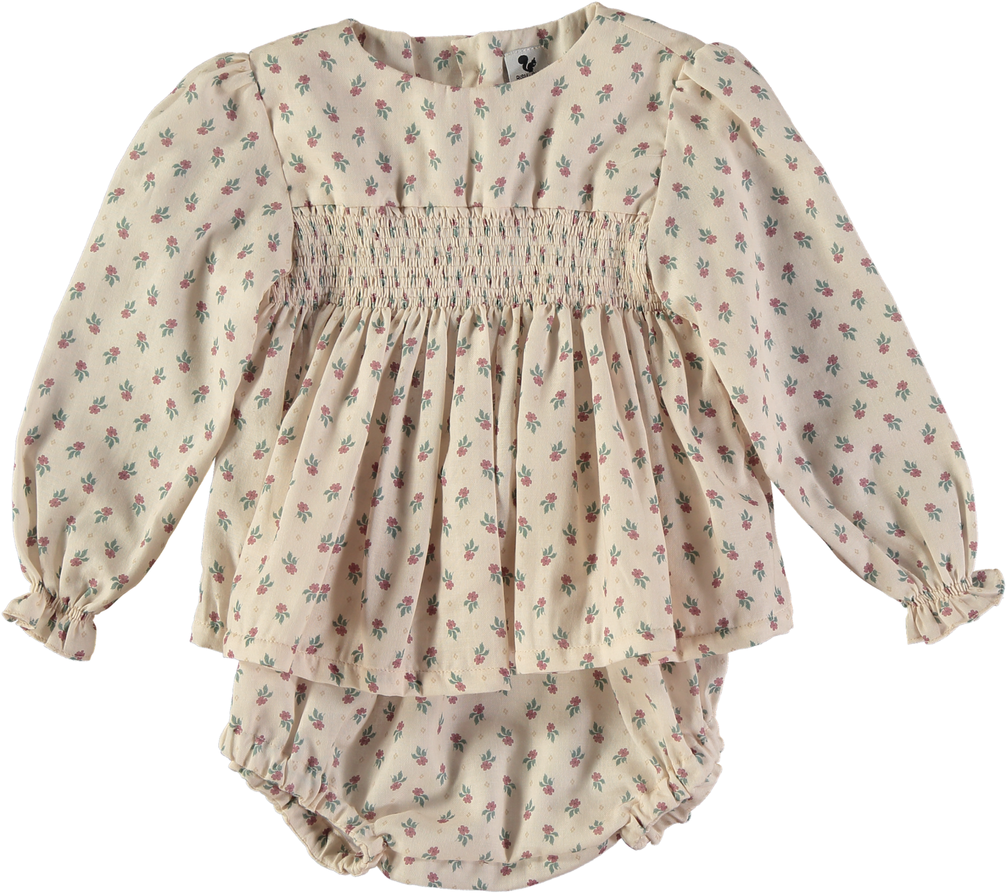 Robe bébé Primavera et son bloomer