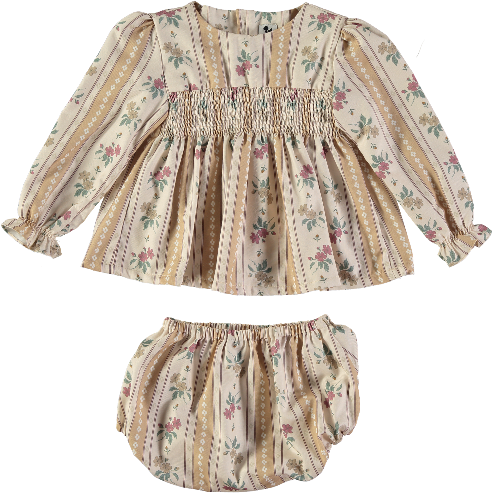 Robe bébé Primavera et son bloomer
