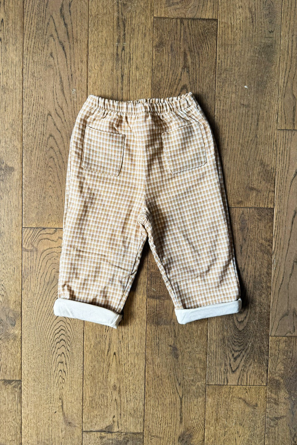 Pantalon bébé doublé en coton bio