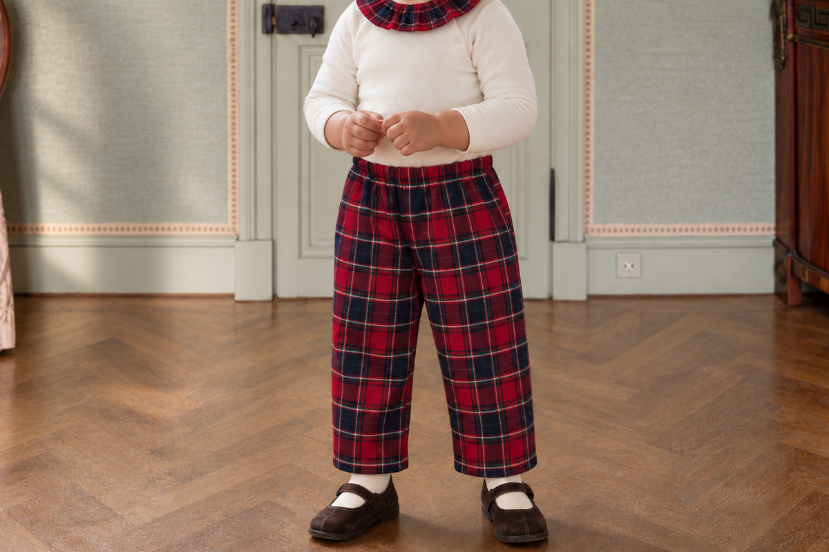 Mistigri lined baby trousers