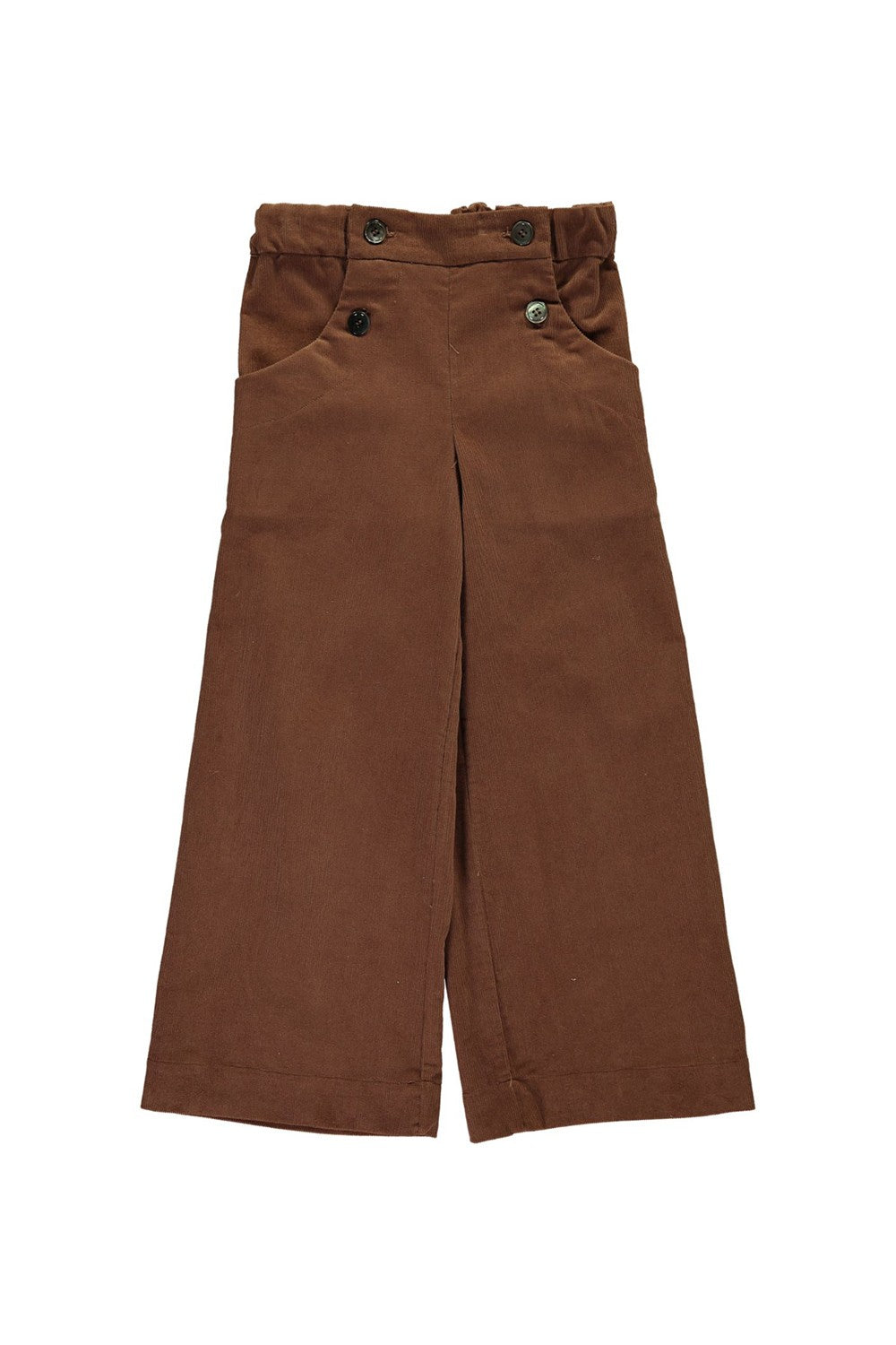 Pantalon marron en coton 100% bio