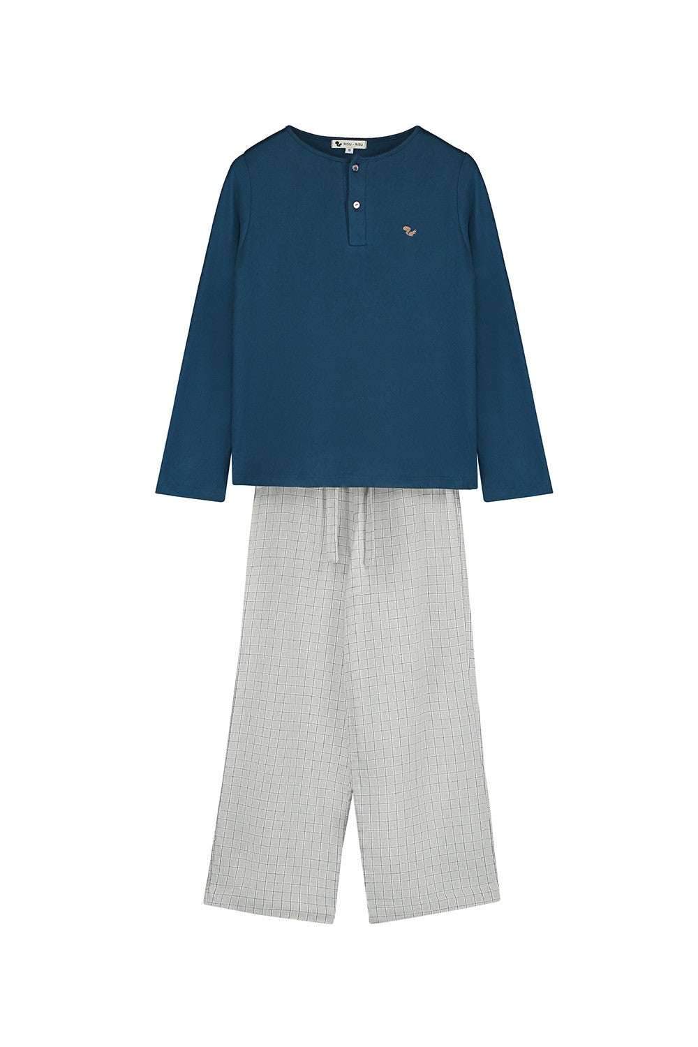 Pyjama enfant quattro en jersey de coton biologique