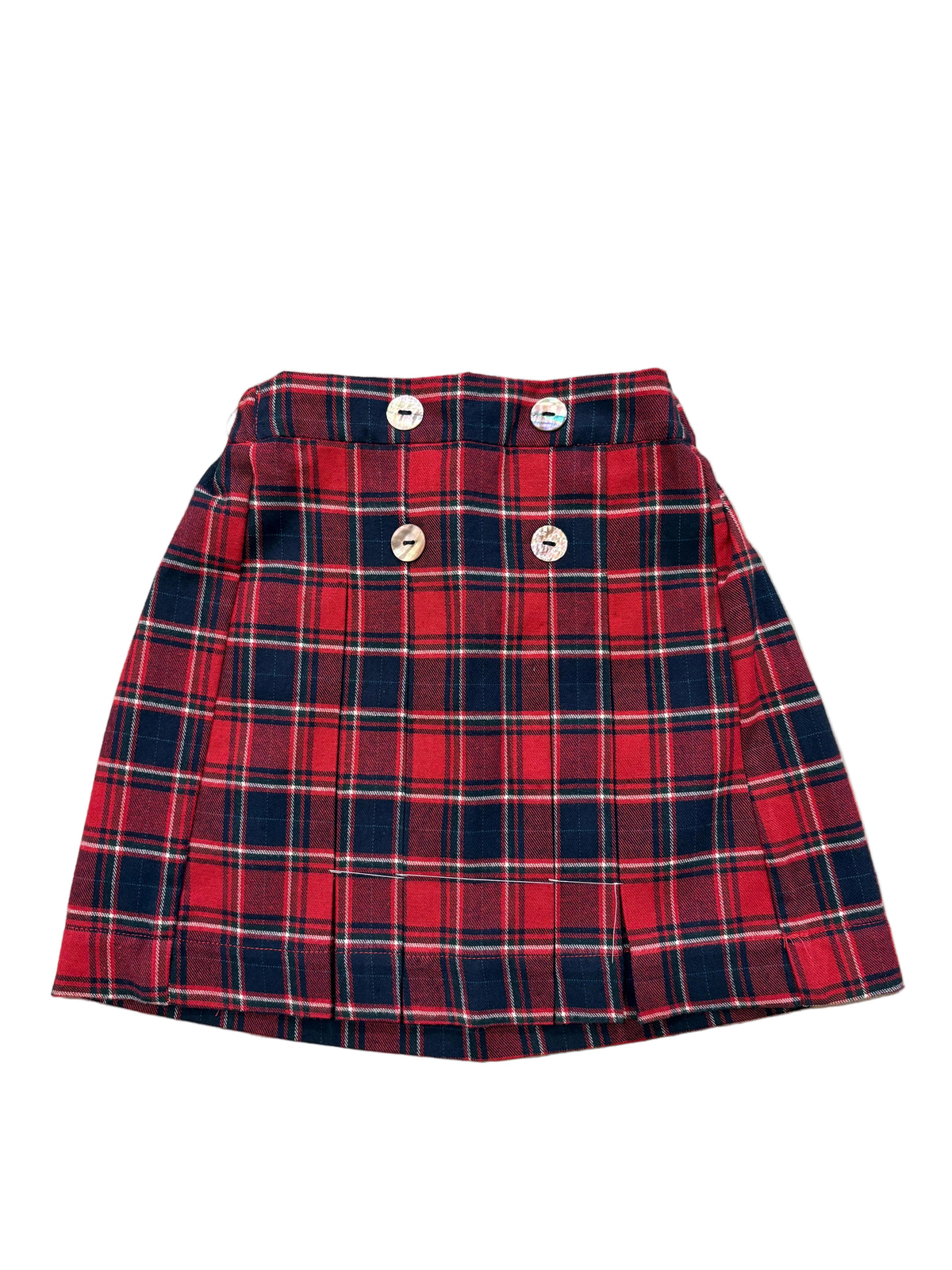 Jupe fille plissée Kilt carreaux écossais