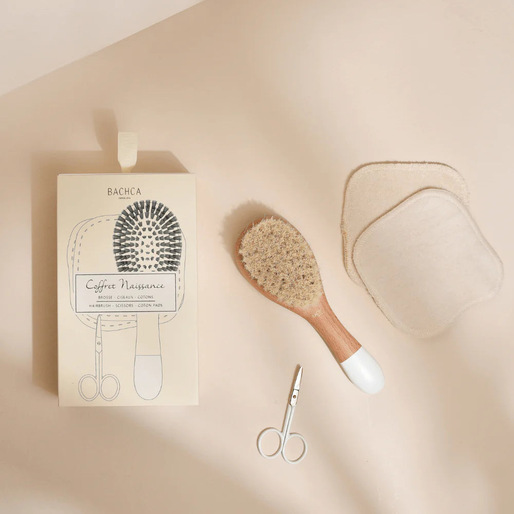Coffret naissance brosse bébé