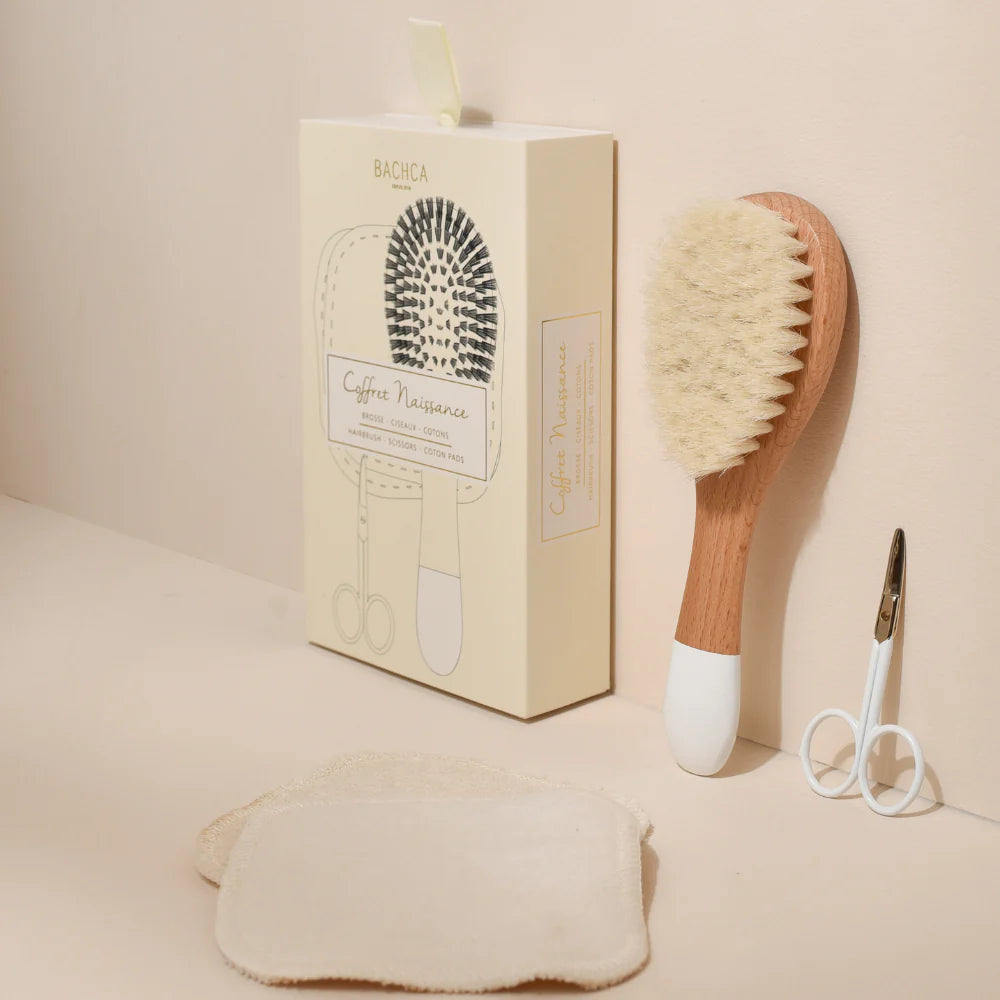 Coffret naissance brosse bébé
