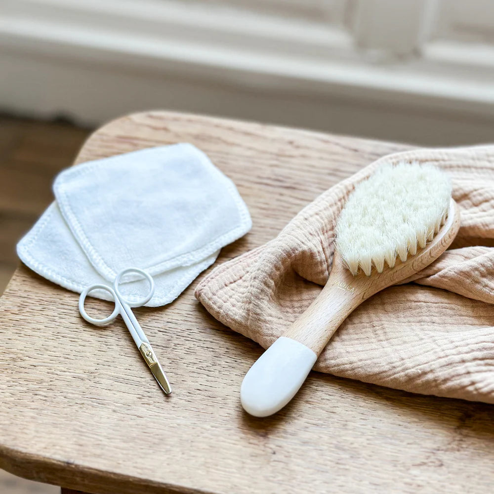 Coffret naissance brosse bébé