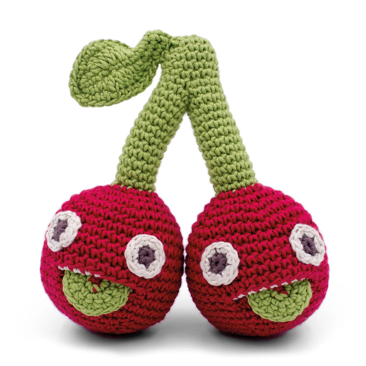 Hochet Cerise en crochet