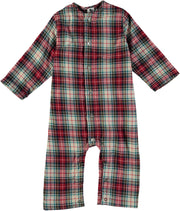 combinaison bébé pyjama de noël rouge