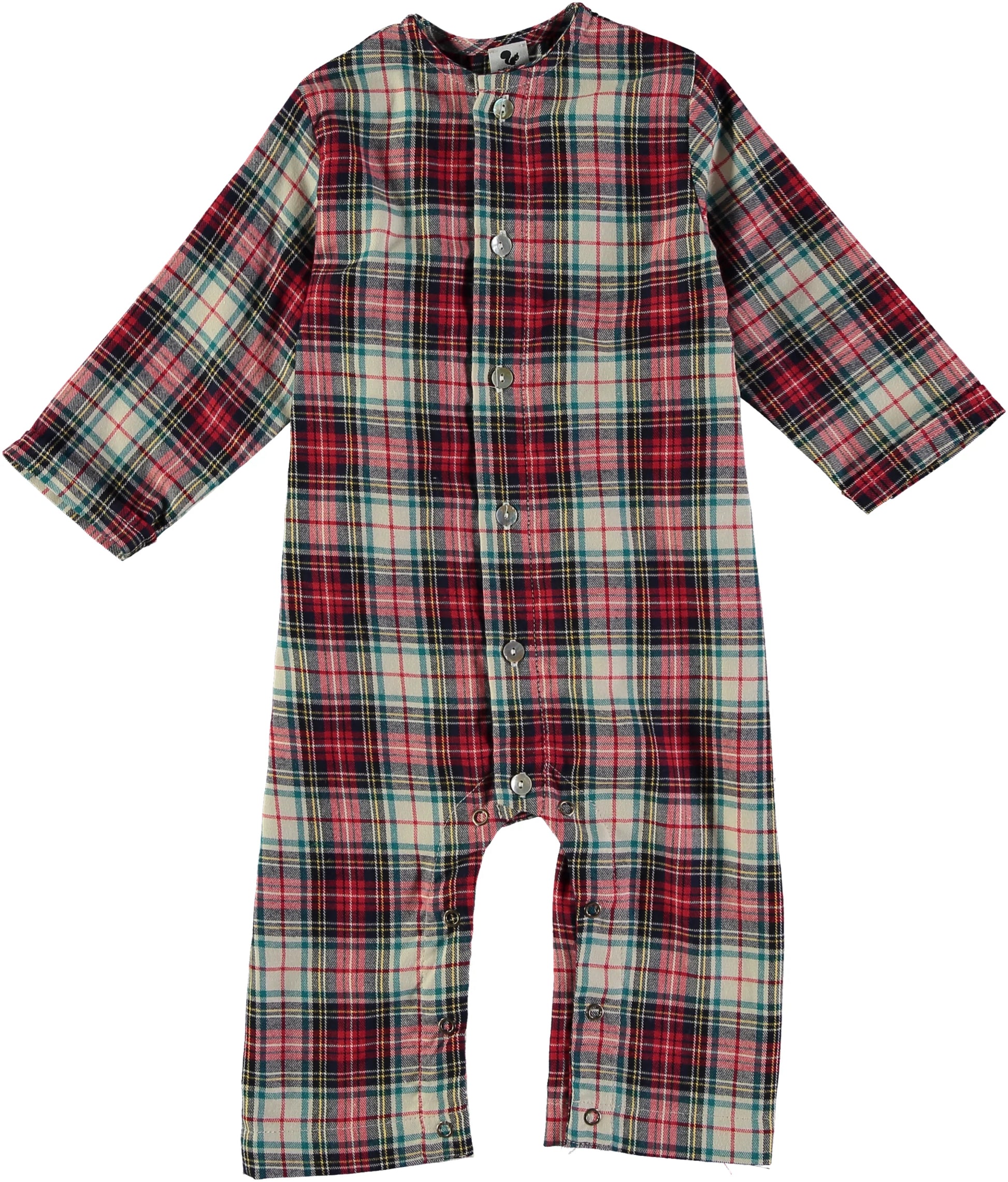 combinaison bébé pyjama de noël rouge