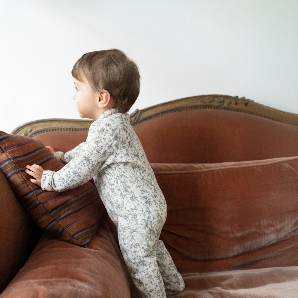 pyjama bébé sans pied sans col roses de noEl