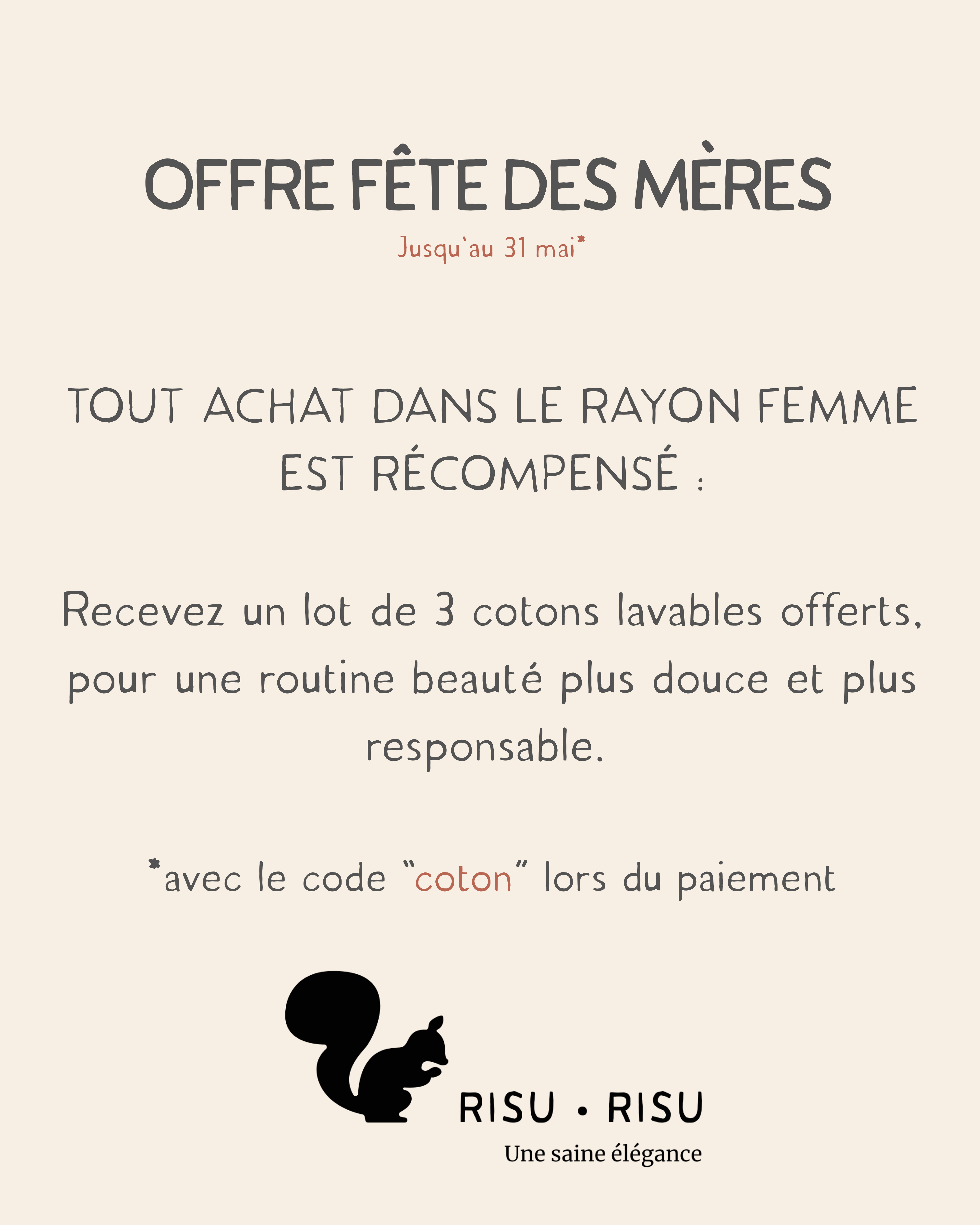 Offre fête des mères